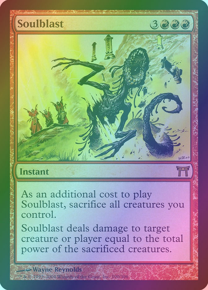 Soulblast (CHK) (190) / Foil