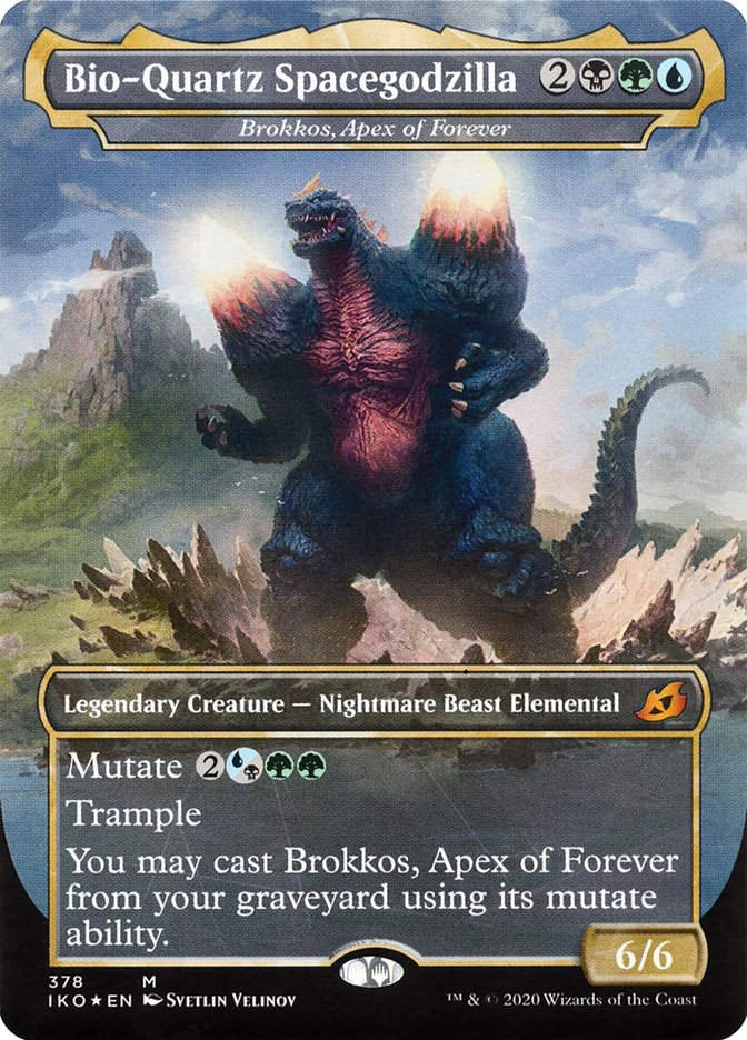 Brokkos, Apex of Forever (IKO) (378) / Borderless