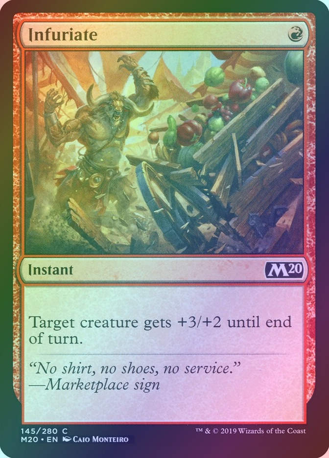 Infuriate (M20) (145) / Foil