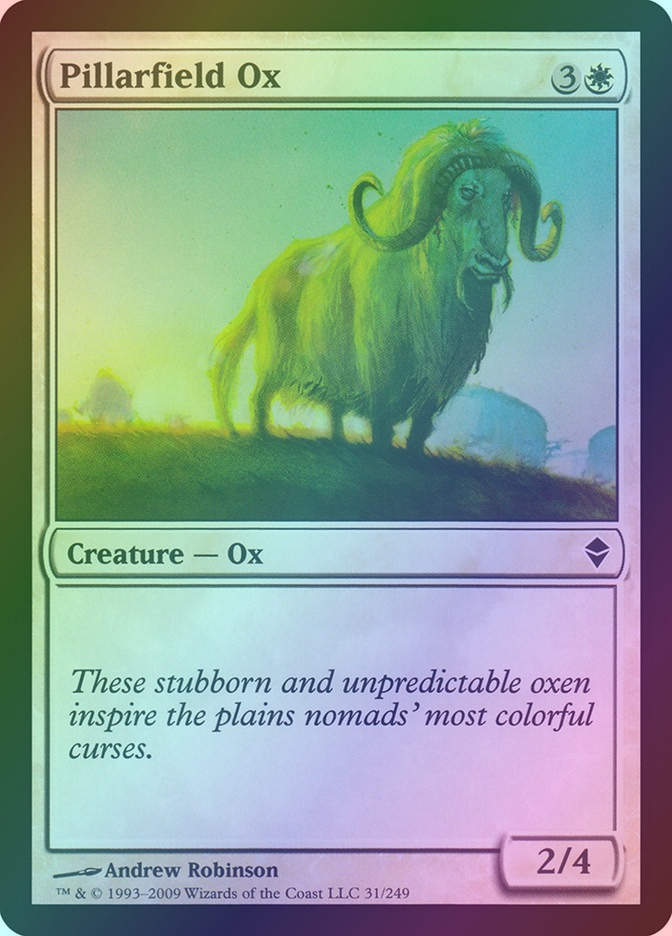 Pillarfield Ox (ZEN) (31) / Foil