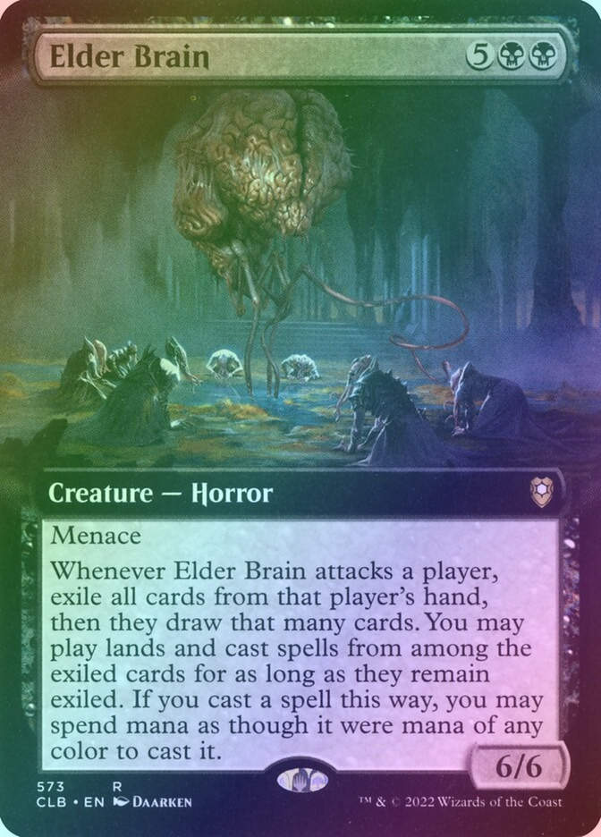 Elder Brain (CLB) (573) / Extended Art / Foil