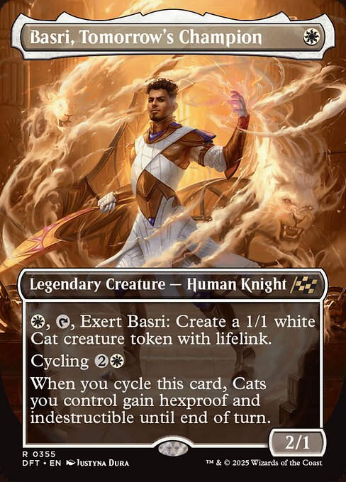 Basri, Tomorrow's Champion (DFT) (355) / Borderless