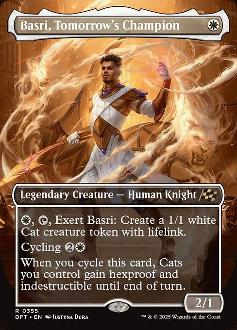 Basri, Tomorrow's Champion (DFT) (355) / Borderless