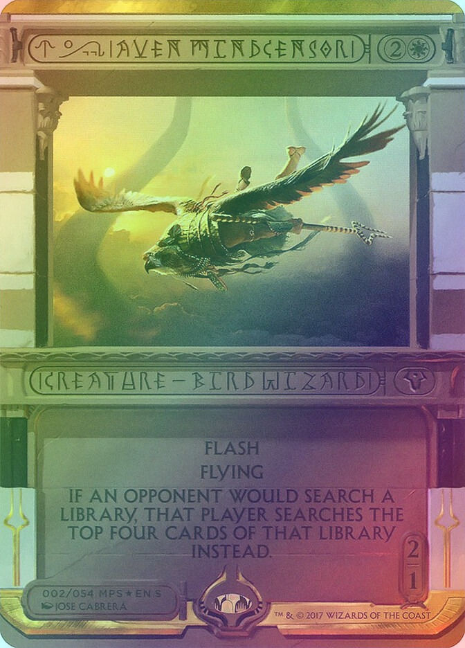 Aven Mindcensor (MP2) (2) / Borderless / Foil