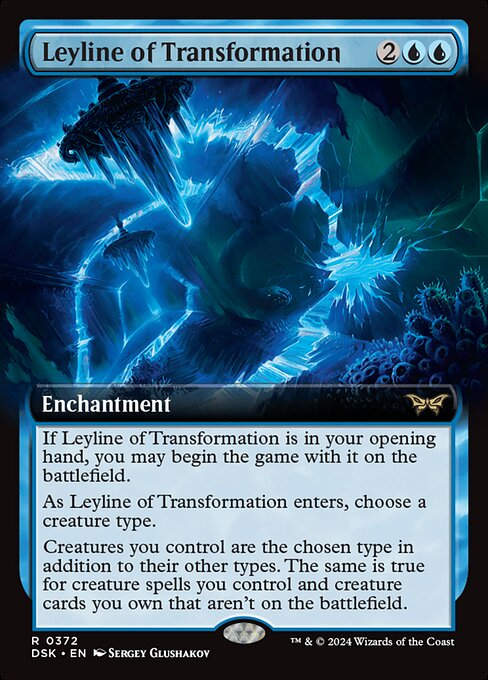Leyline of Transformation (DSK) (372) / Extended Art