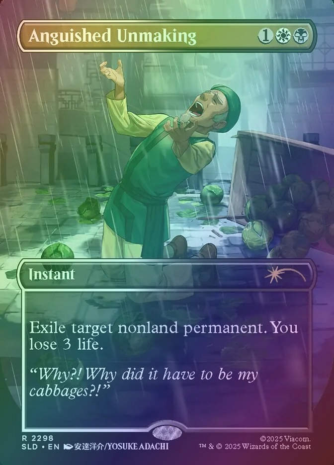 Anguished Unmaking (SLD) (2298) / Borderless / Foil
