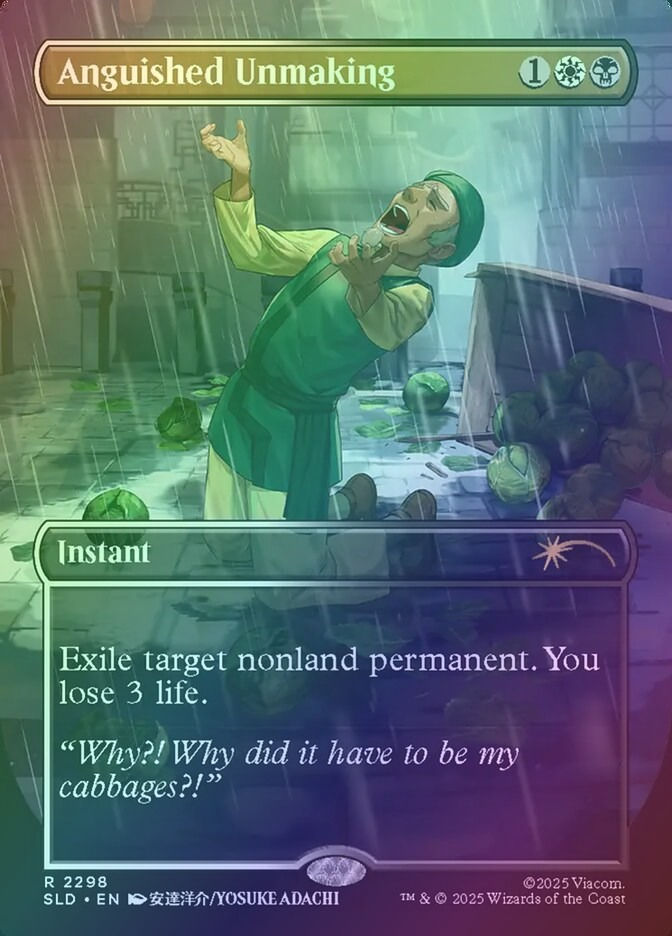 Anguished Unmaking (SLD) (2298) / Borderless / Foil