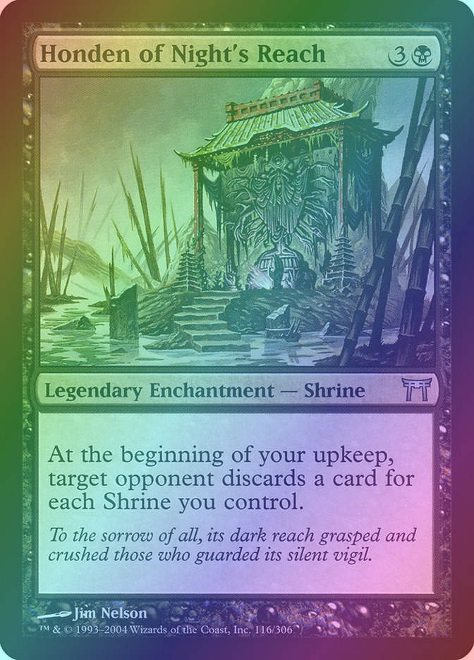 Honden of Night's Reach (CHK) (116) / Foil