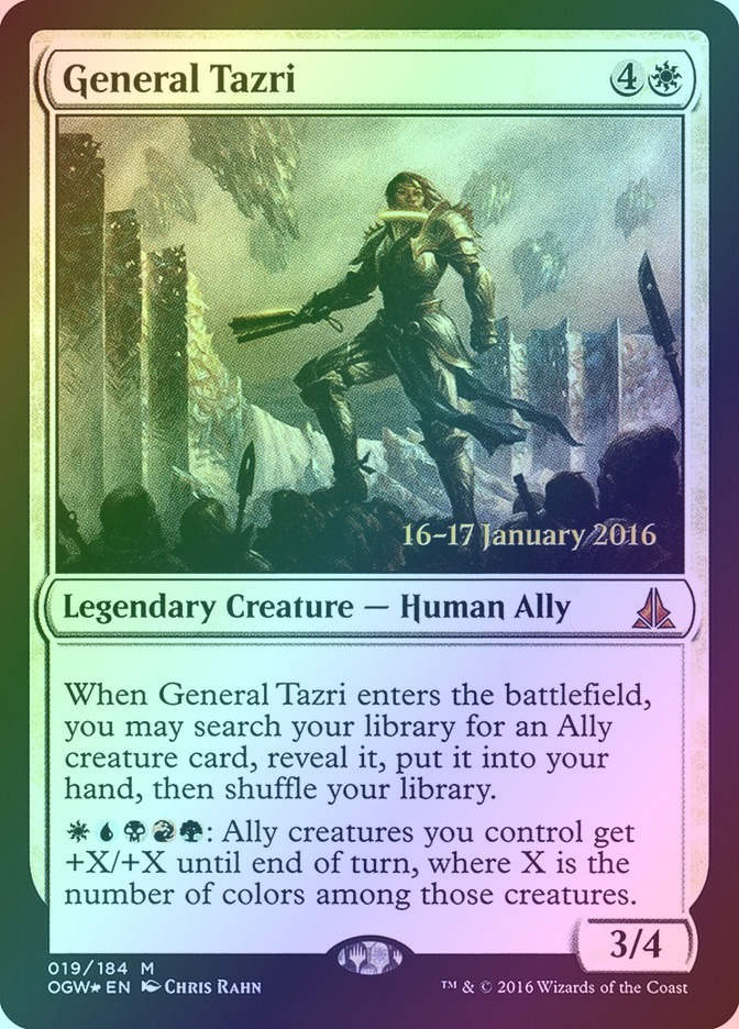 General Tazri (POGW) (19s) / Foil