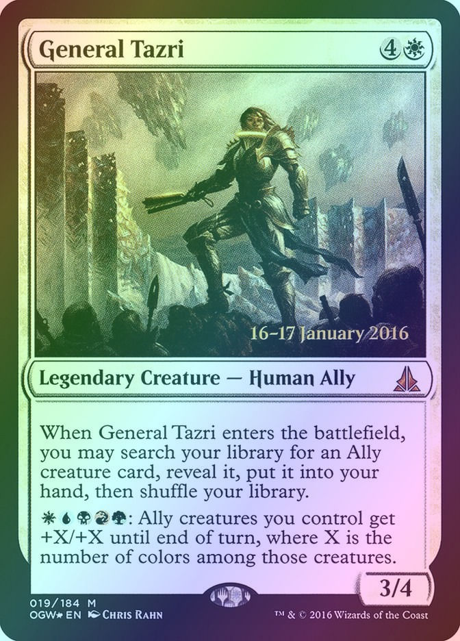 General Tazri (POGW) (19s) / Foil