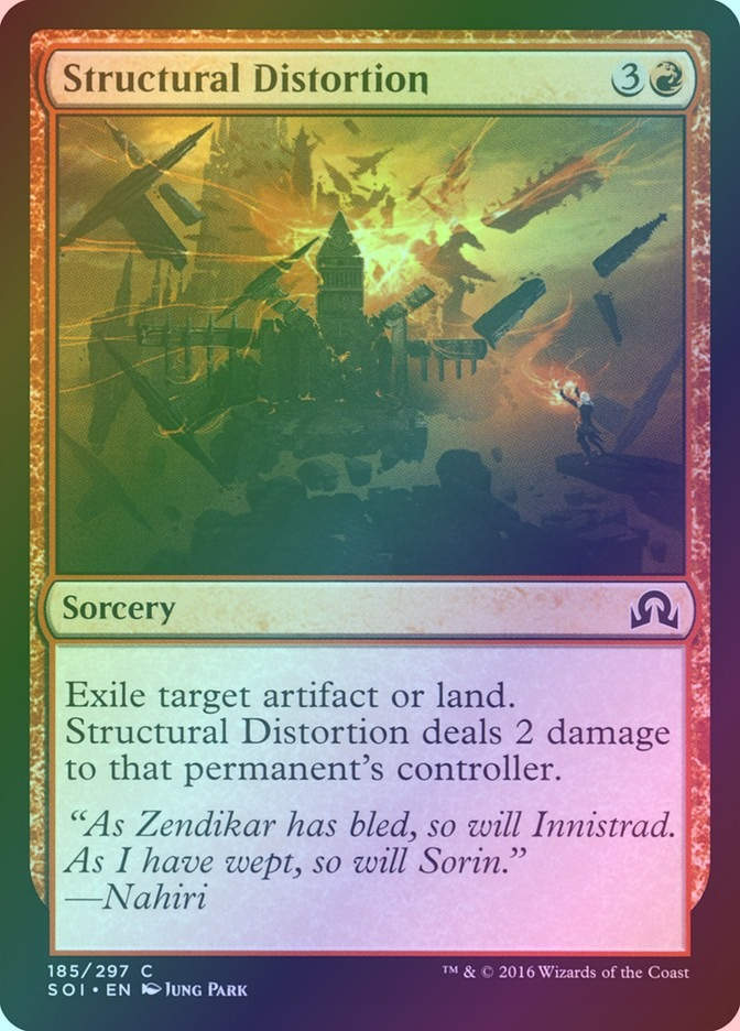 Structural Distortion (SOI) (185) / Foil