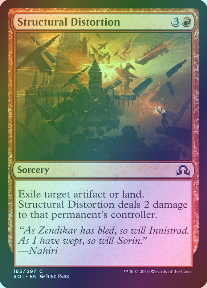 Structural Distortion (SOI) (185) / Foil