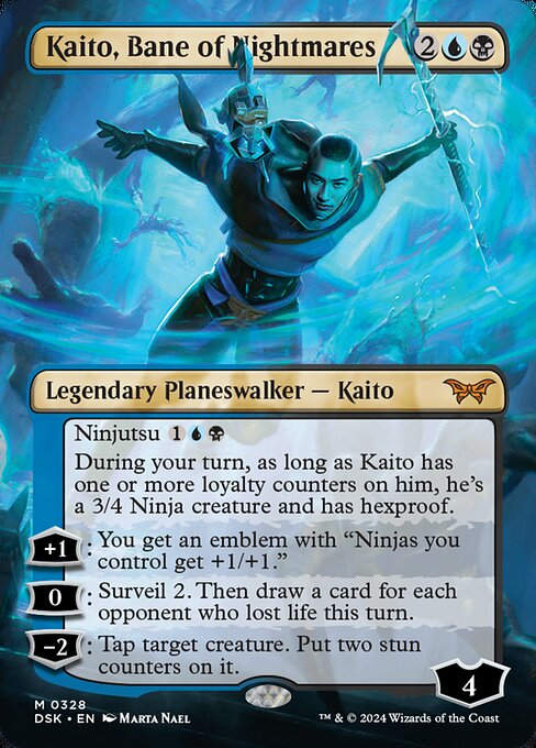 Kaito, Bane of Nightmares (DSK) (328) / Borderless
