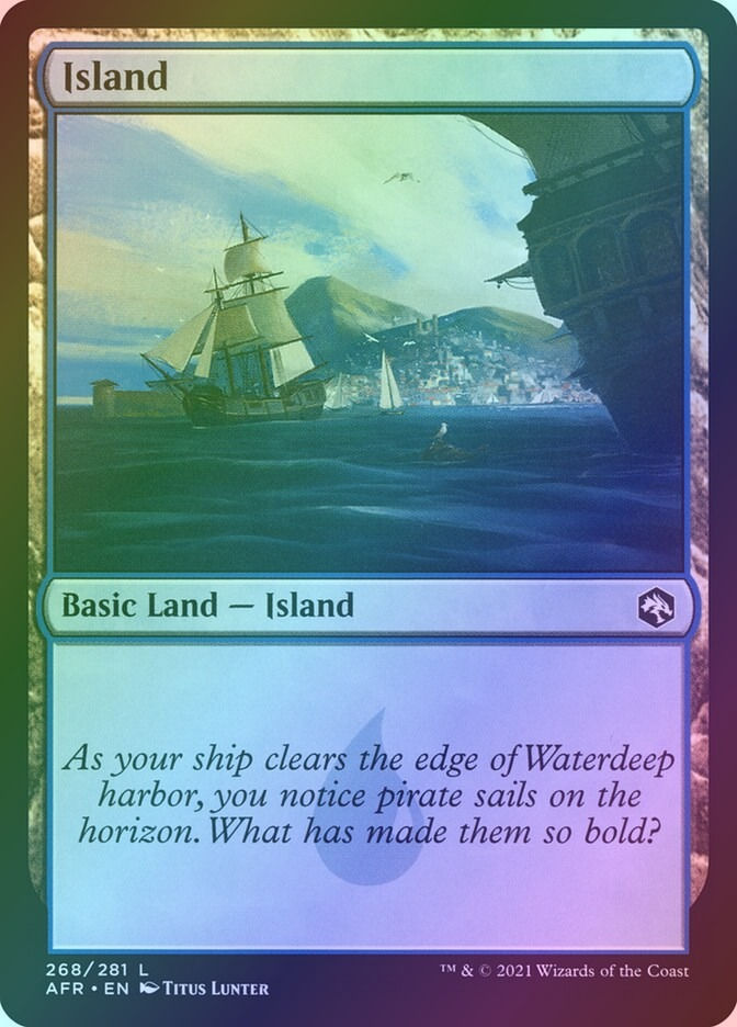 Island (AFR) (268) / Foil