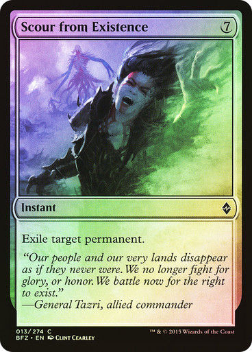 Scour from Existence (BFZ) (13) / Foil