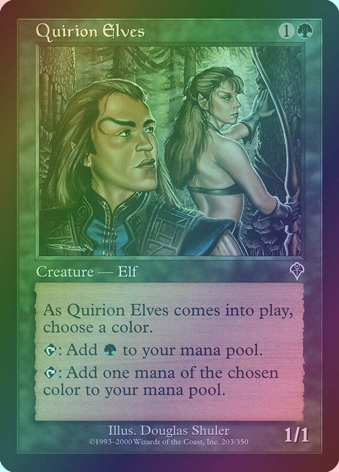 Quirion Elves (INV) (203) / Foil