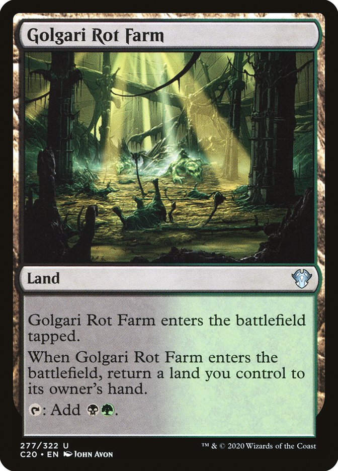 Golgari Rot Farm (C20) (277)
