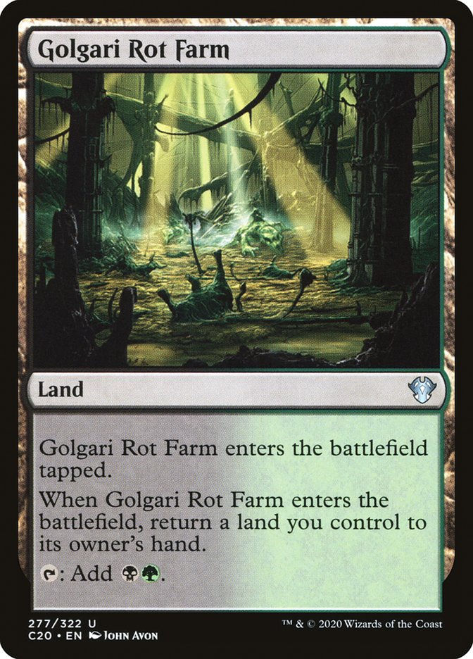 Golgari Rot Farm (C20) (277)