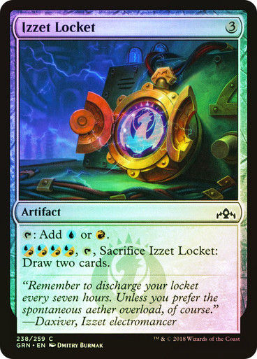 Izzet Locket (GRN) (238) / Foil