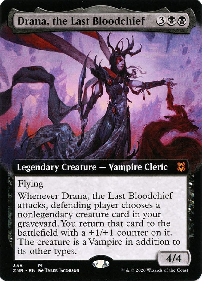 Drana, the Last Bloodchief (ZNR) (338) / Extended Art
