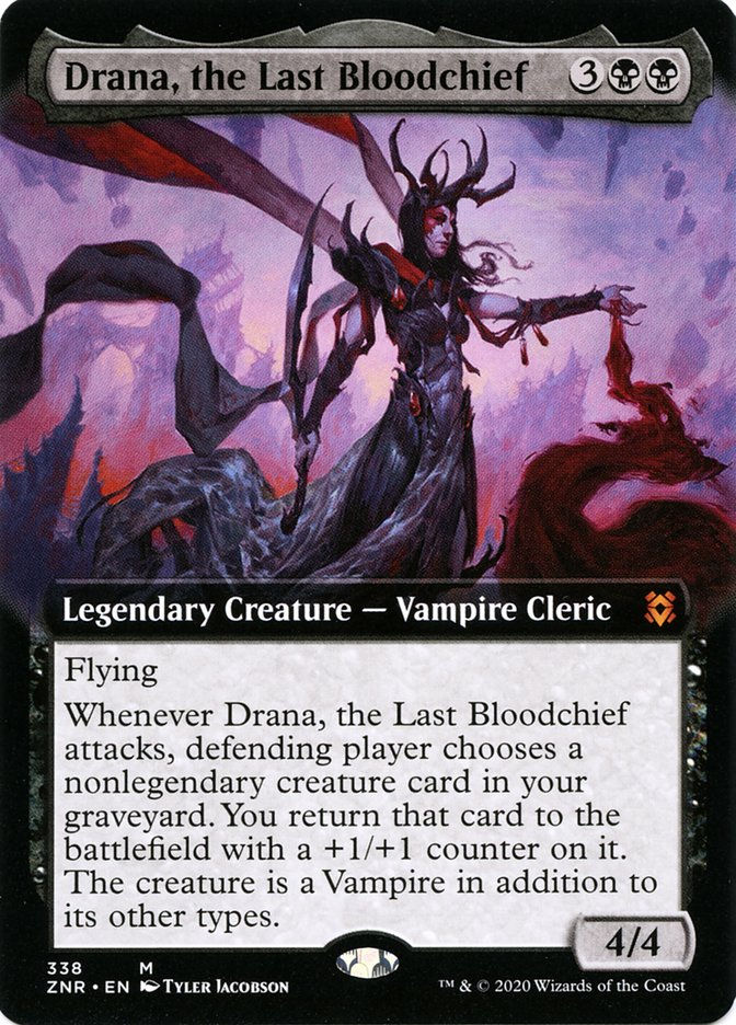 Drana, the Last Bloodchief (ZNR) (338) / Extended Art