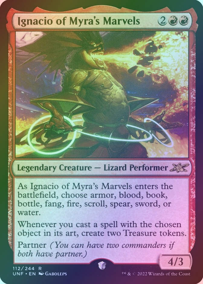 Ignacio of Myra's Marvels (UNF) (112) / Foil