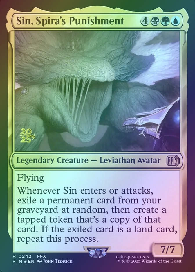 Sin, Spira's Punishment (PFIN) (242s) / Foil