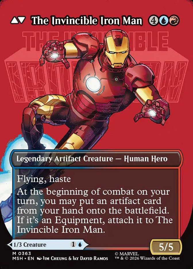Tony Stark // The Invincible Iron Man (MSH) (363) / Borderless — cara 2 de 2