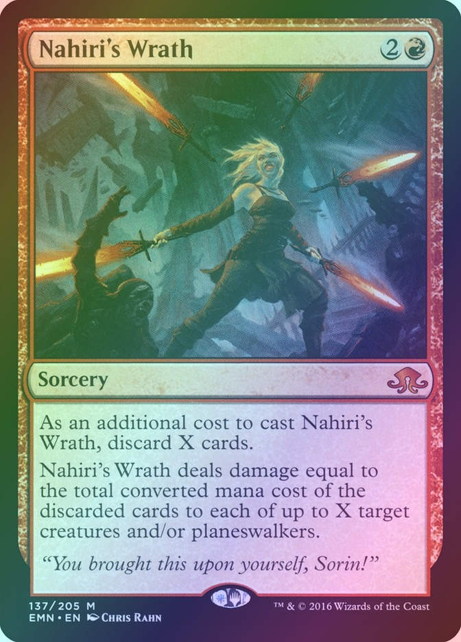 Nahiri's Wrath (EMN) (137) / Foil