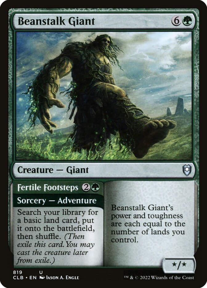 Beanstalk Giant // Fertile Footsteps (CLB) (819)