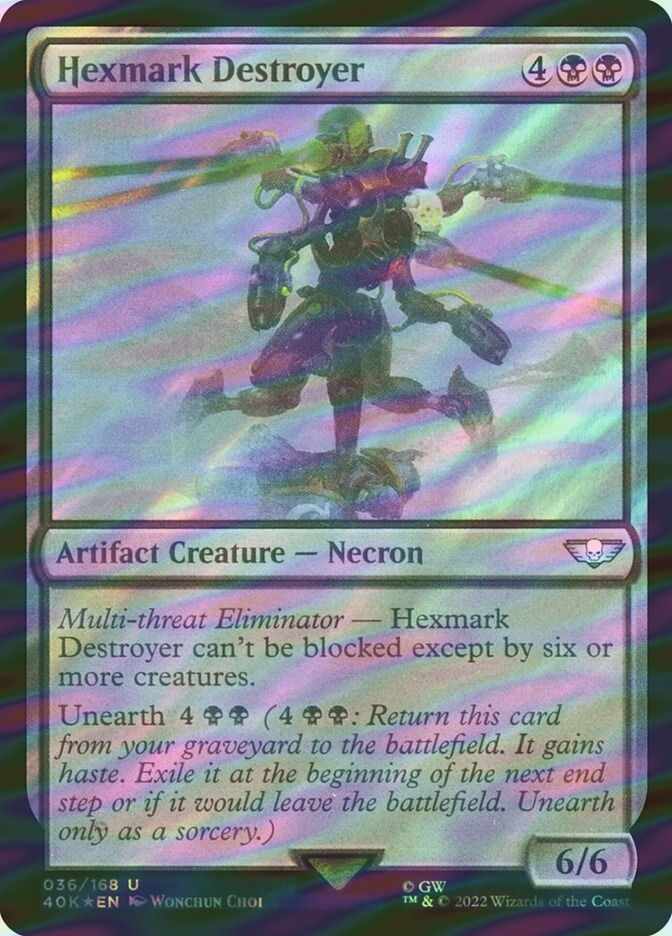 Hexmark Destroyer (40K) (36★) / Surge Foil