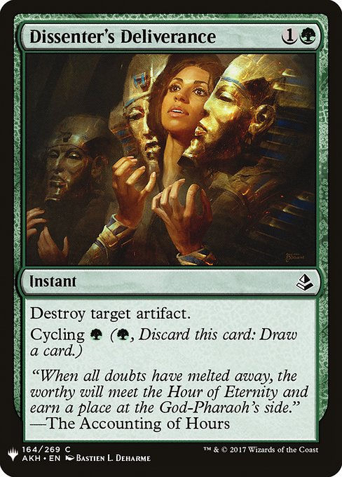 Dissenter's Deliverance (PLST) (AKH-164)