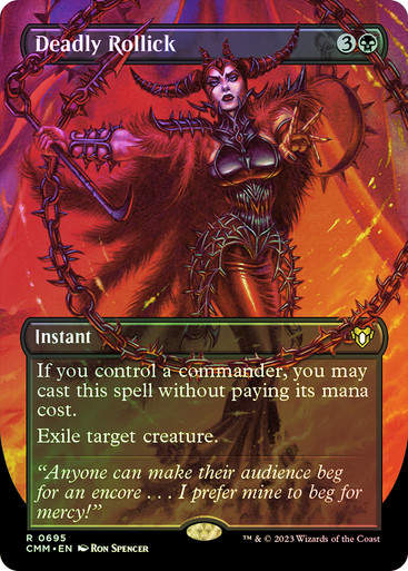 Deadly Rollick (cmm) / Borderless / Foil