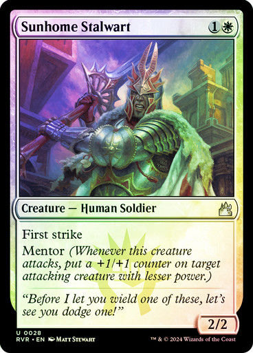 Sunhome Stalwart (rvr) (28) / Foil