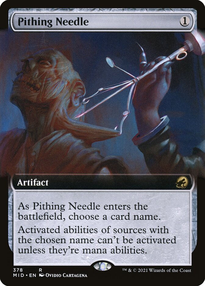 Pithing Needle (MID) (378) / Extended Art