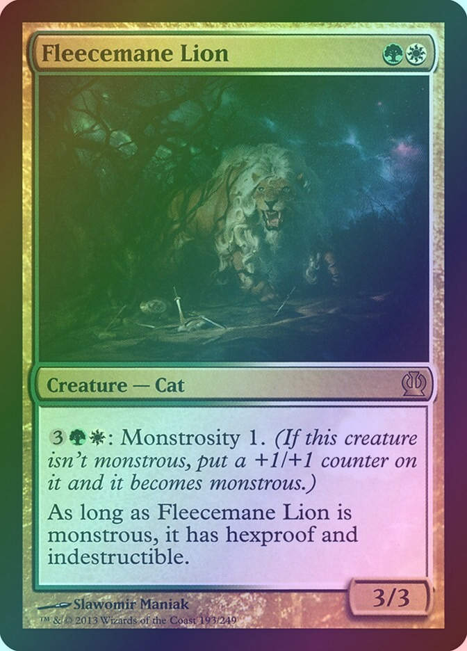 Fleecemane Lion (THS) (193) / Foil
