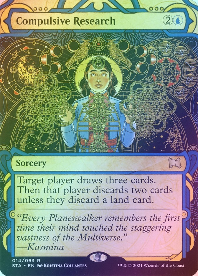 Compulsive Research (STA) (14) / Borderless / Showcase / Foil