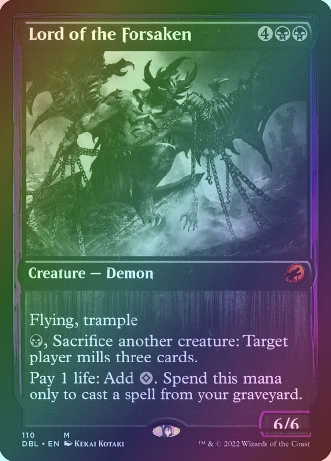 Lord of the Forsaken (DBL) (110) / Foil