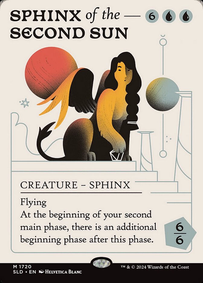 Sphinx of the Second Sun (SLD) (1720) / Borderless
