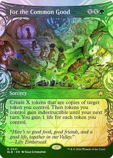 For the Common Good (blb) (321) / Showcase Foil
