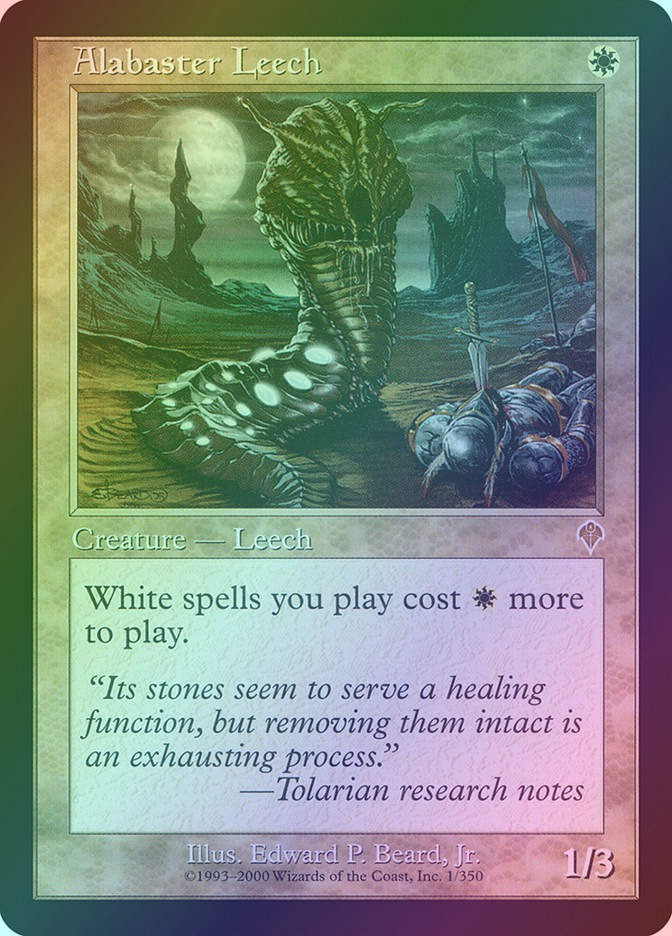 Alabaster Leech (INV) (1) / Foil