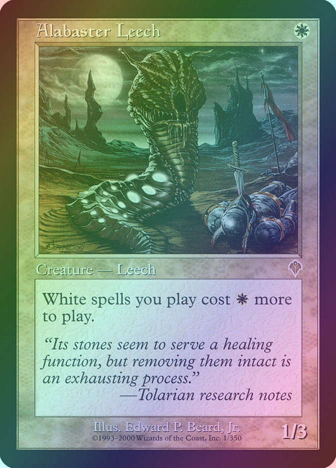 Alabaster Leech (INV) (1) / Foil
