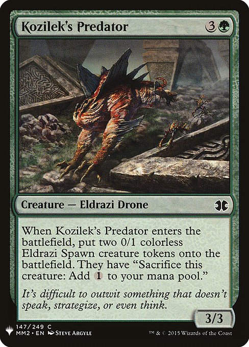 Kozilek's Predator (PLST) (MM2-147)
