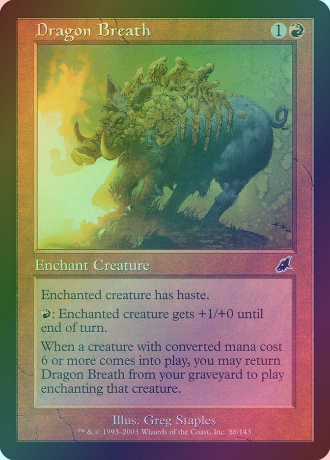 Dragon Breath (SCG) (86) / Foil