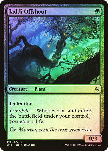 Jaddi Offshoot (BFZ) (176) / Foil