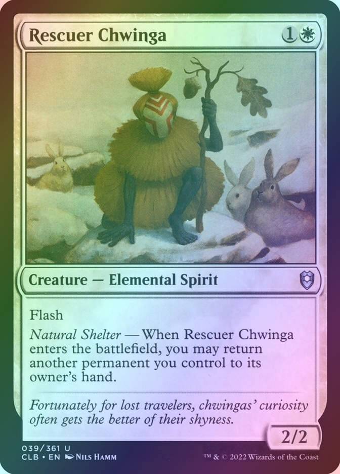 Rescuer Chwinga (CLB) (39) / Foil