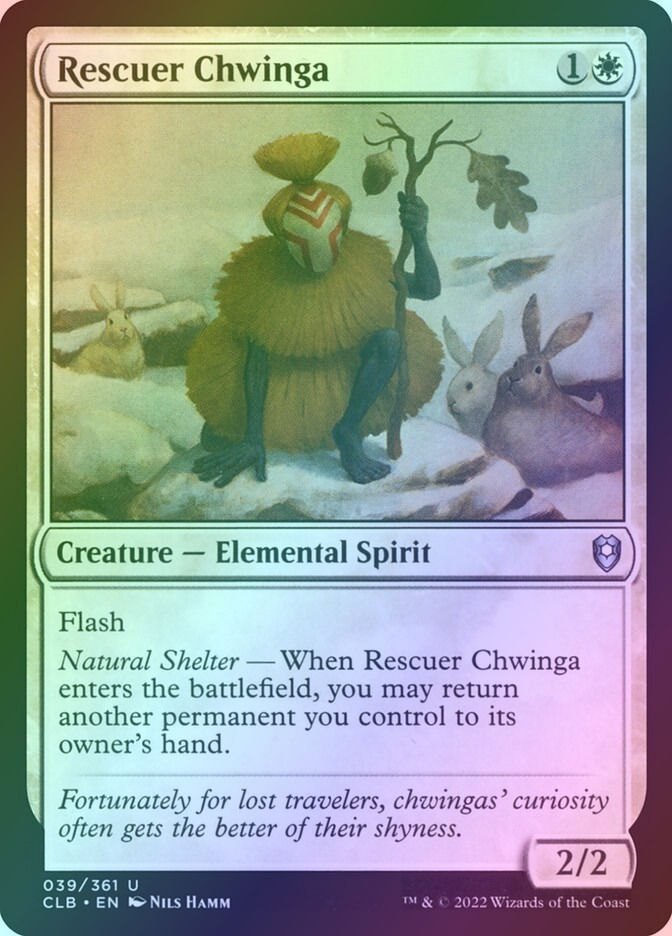 Rescuer Chwinga (CLB) (39) / Foil