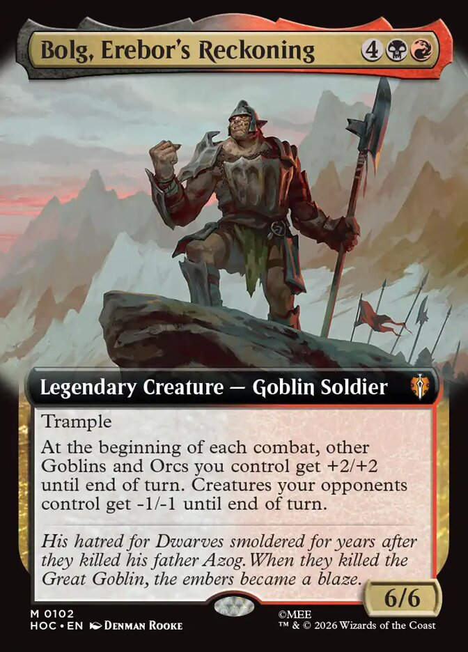 Bolg, Erebor's Reckoning (HOC) (102)