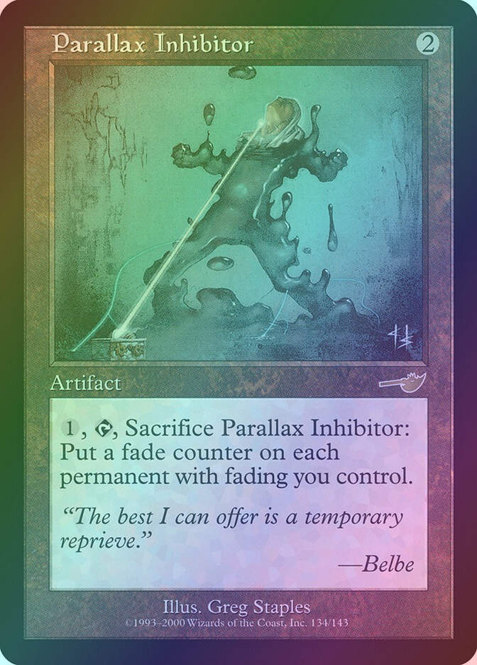 Parallax Inhibitor (NEM) (134) / Foil