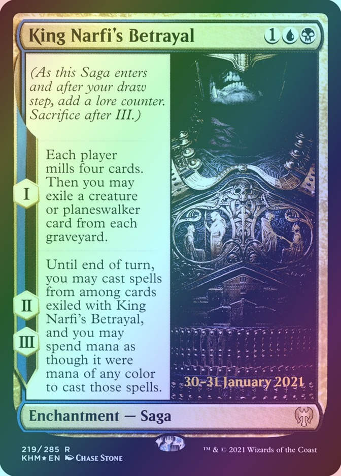 King Narfi's Betrayal (PKHM) (219s) / Foil